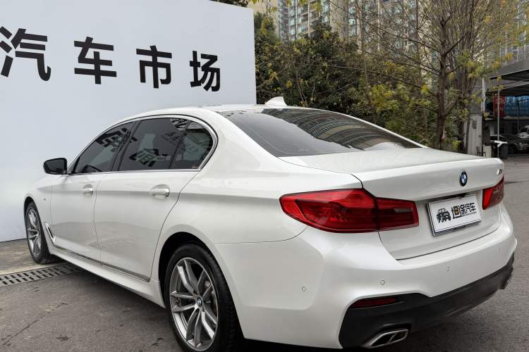 Used BMW 5 Series 2020 525Li M Sport Package Rear Left 45 Deg