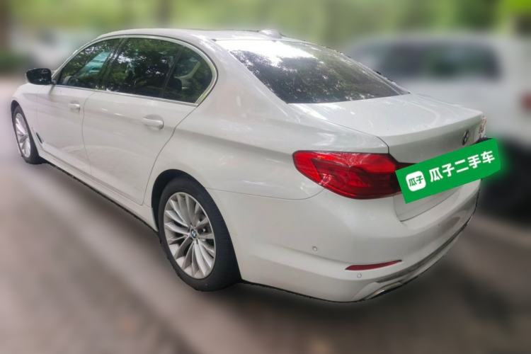 Used BMW 5 Series 2020 530Li Luxury Edition Premium Package Rear Left 45 Deg
