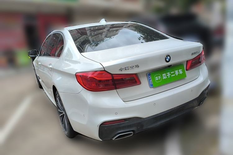 Used BMW 5 Series 2020 530Li Leading Model M Sport Package Rear Left 45 Deg