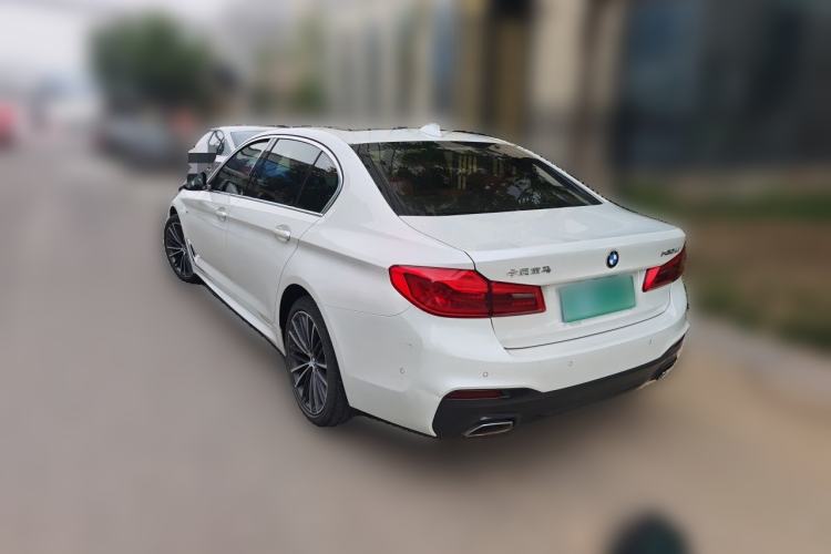 Used BMW 5 Series 2020 530Li Leading Model M Sport Package Rear Left 45 Deg