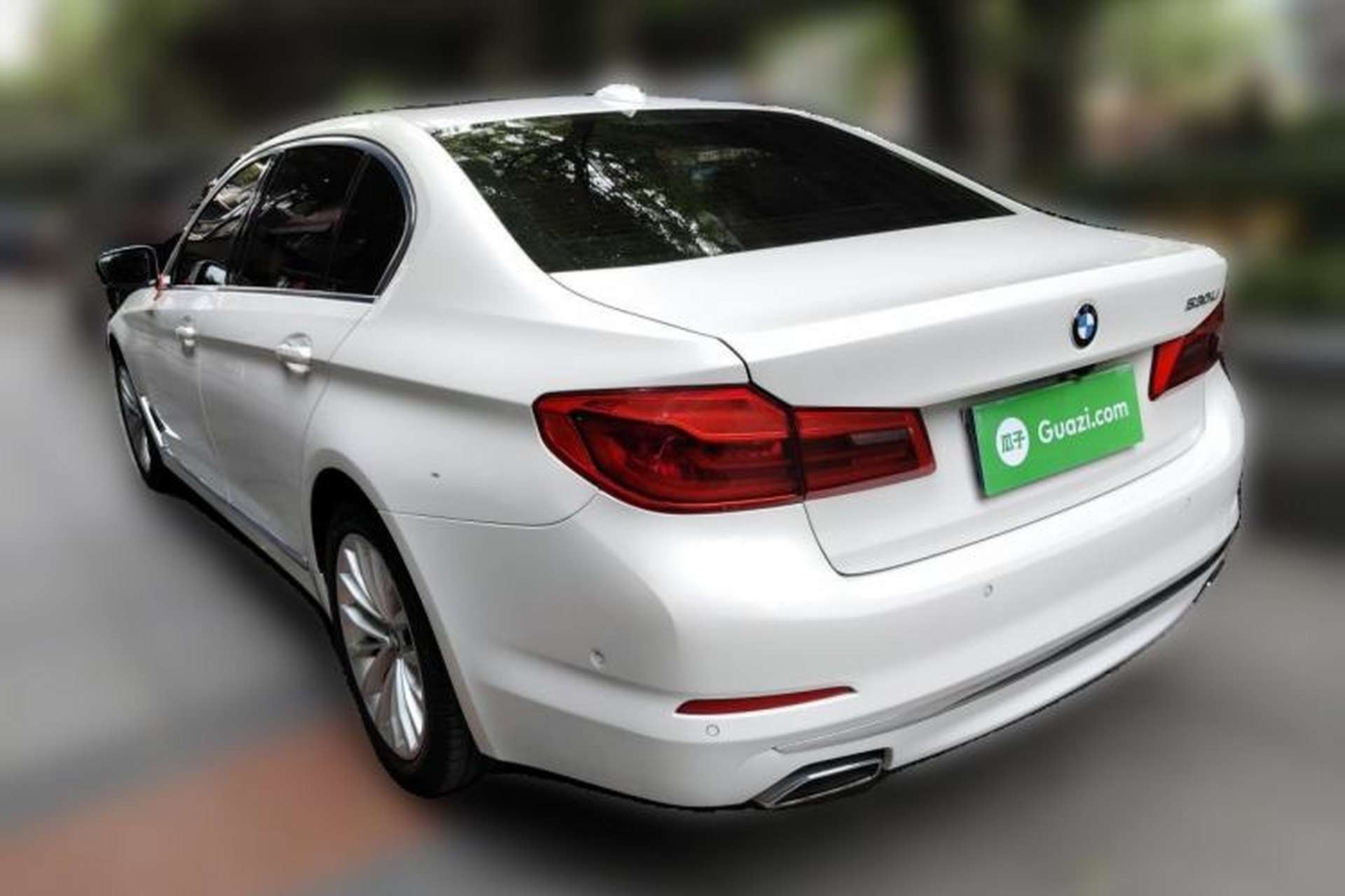 Used BMW 5 Series 2020 530Li Luxury Edition Premium Package Rear Left 45 Deg