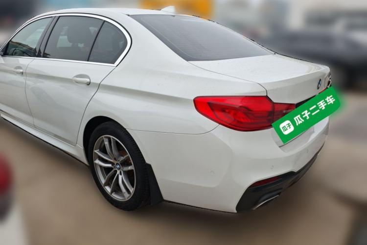 Used BMW 5 Series 2020 525Li M Sport Package Rear Left 45 Deg