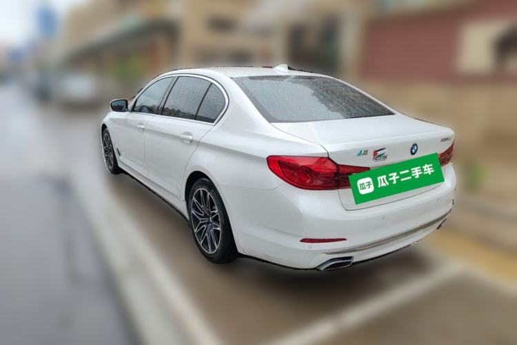 Used BMW 5 Series 2020 525Li Luxury Package Rear Left 45 Deg