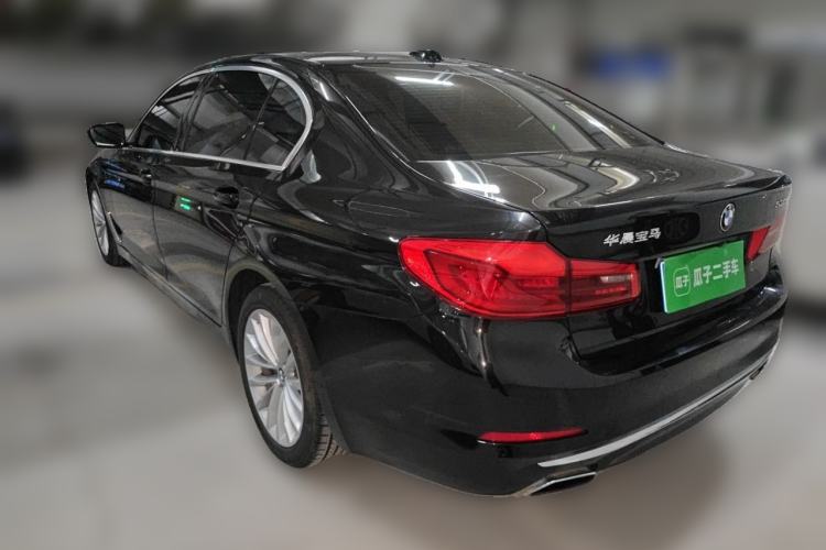 Used BMW 5 Series 2020 530Li Leading Edition Luxury Package Rear Left 45 Deg