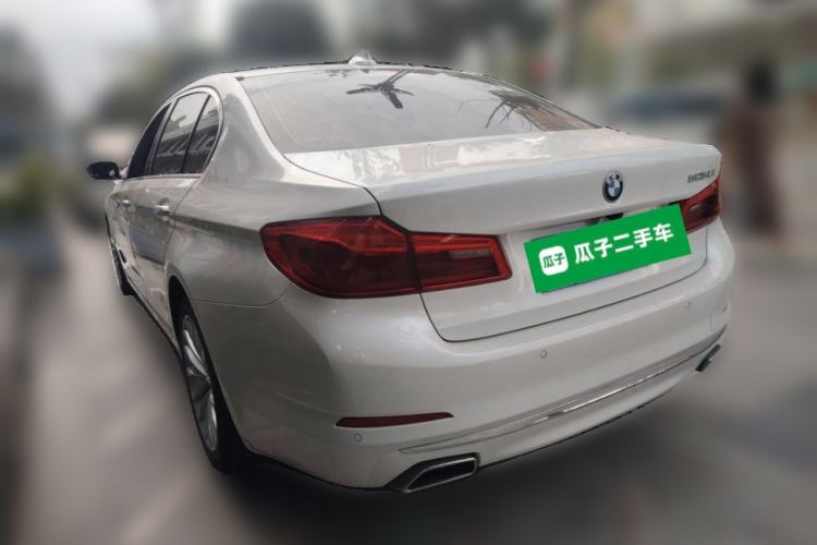 Used BMW 5 Series 2020 525Li Luxury Package Rear Left 45 Deg