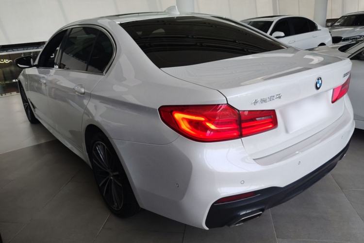 Used BMW 5 Series 2020 530Li Leading Model M Sport Package Rear Left 45 Deg