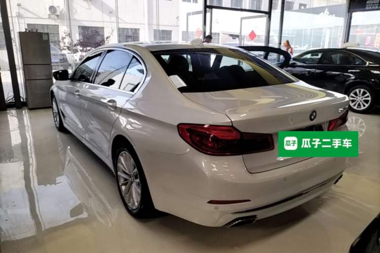 Used BMW 5 Series 2020 530Li Leading Edition Luxury Package Rear Left 45 Deg