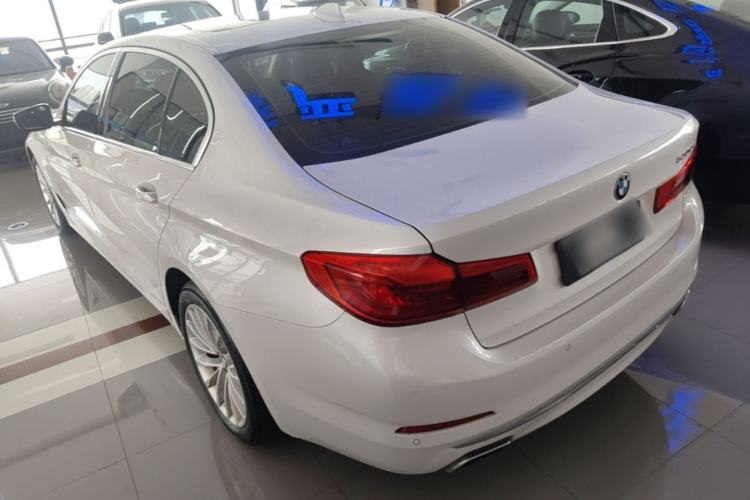 Used BMW 5 Series 2020 530Li Leading Edition Luxury Package Rear Left 45 Deg