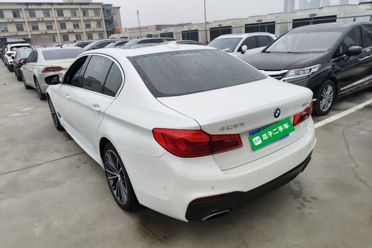Used BMW 5 Series 2020 530Li Luxury Edition M Sport Package Rear Left 45 Deg