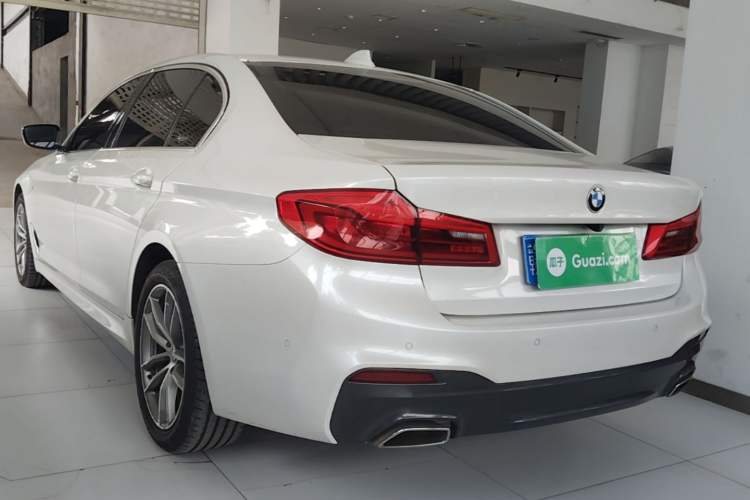 Used BMW 5 Series 2020 525Li M Sport Package Rear Left 45 Deg