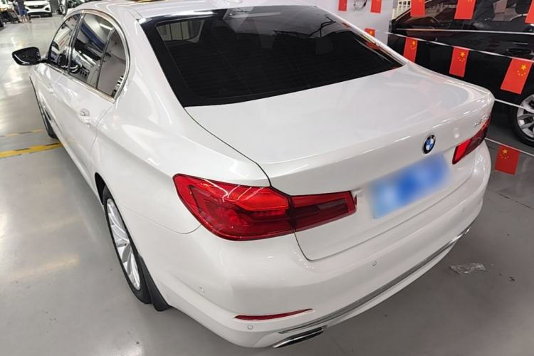 Used BMW 5 Series 2020 530Li Luxury Edition Premium Package Rear Left 45 Deg
