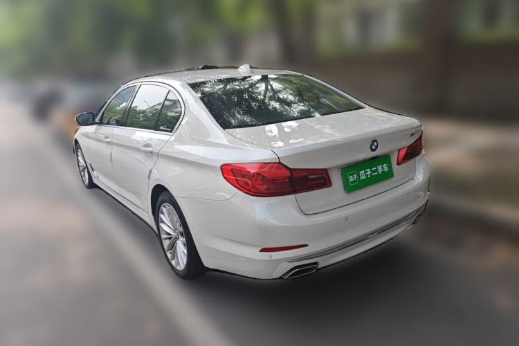 Used BMW 5 Series 2020 525Li Luxury Package Rear Left 45 Deg