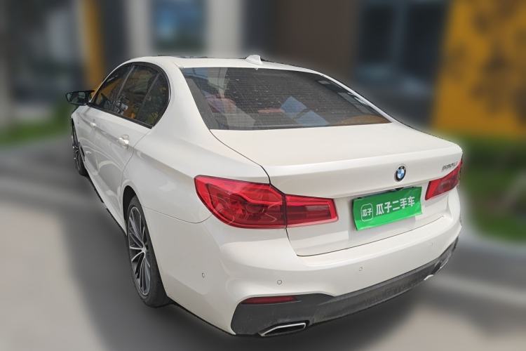 Used BMW 5 Series 2020 530Li Luxury Edition M Sport Package Rear Left 45 Deg
