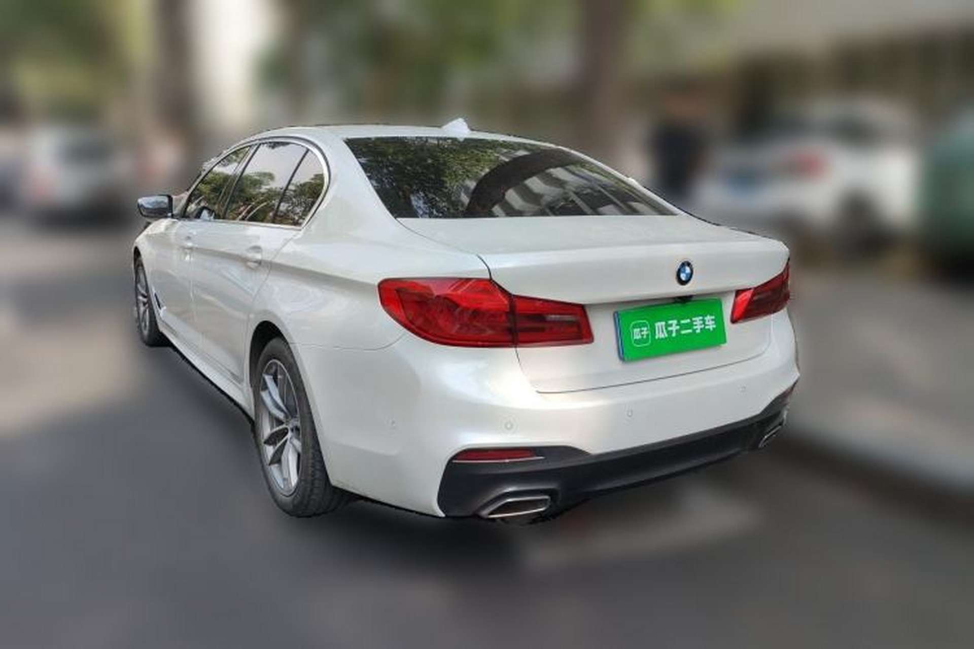 Used BMW 5 Series 2020 525Li M Sport Package Rear Left 45 Deg