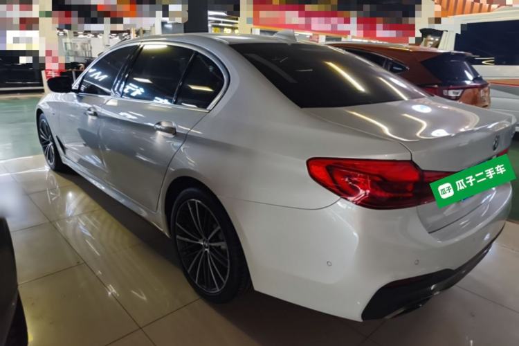Used BMW 5 Series 2020 530Li Leading Model M Sport Package Rear Left 45 Deg