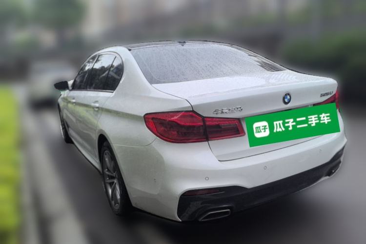 Used BMW 5 Series 2020 525Li M Sport Package Rear Left 45 Deg