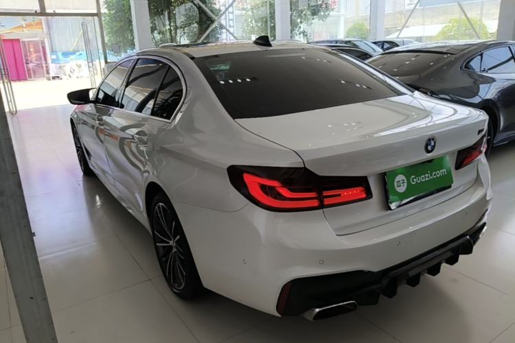 Used BMW 5 Series 2020 530Li Leading Model M Sport Package Rear Left 45 Deg
