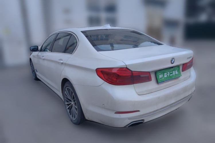 Used BMW 5 Series 2020 530Li Luxury Edition Premium Package Rear Left 45 Deg