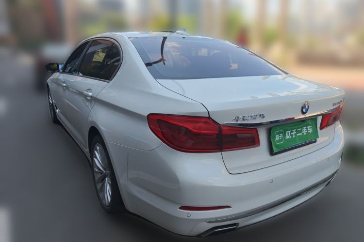 Used BMW 5 Series 2020 525Li Luxury Package Rear Left 45 Deg