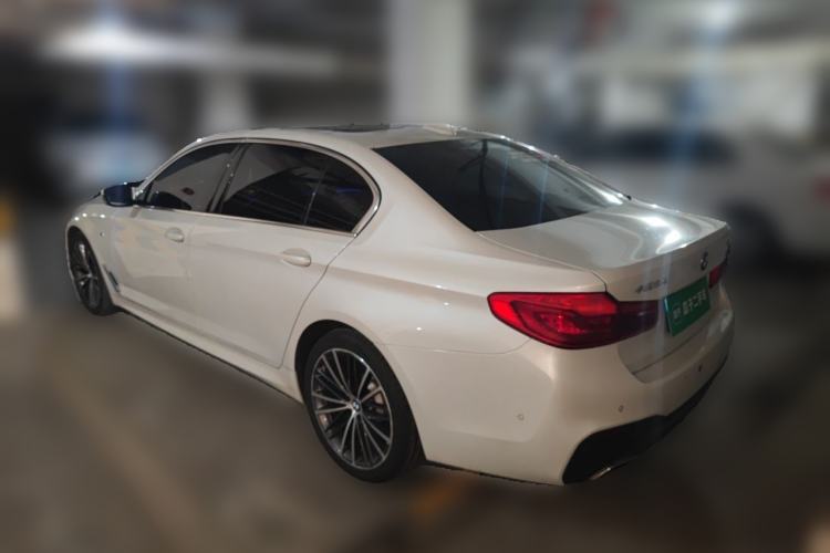 Used BMW 5 Series 2020 530Li Leading Model M Sport Package Rear Left 45 Deg