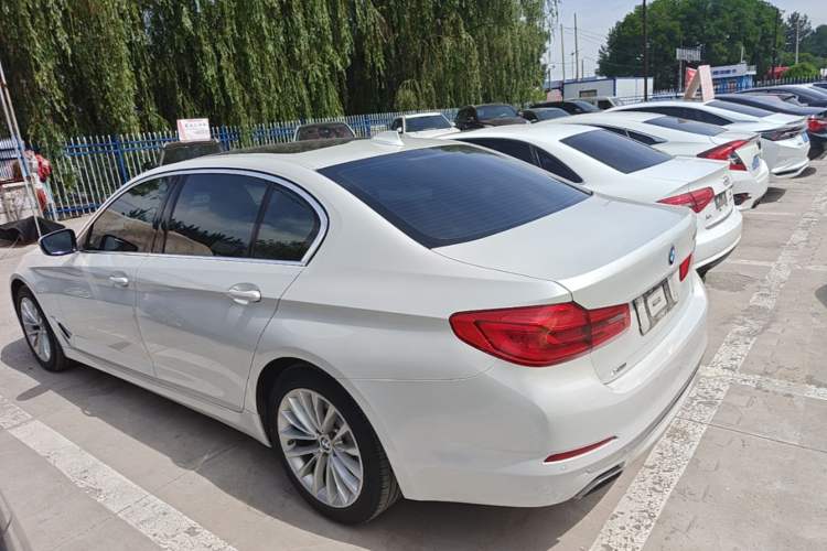 Used BMW 5 Series 2020 530Li xDrive Luxury Package Rear Left 45 Deg