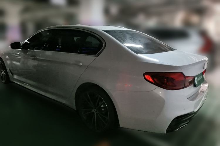 Used BMW 5 Series 2020 530Li Luxury Edition M Sport Package Rear Left 45 Deg