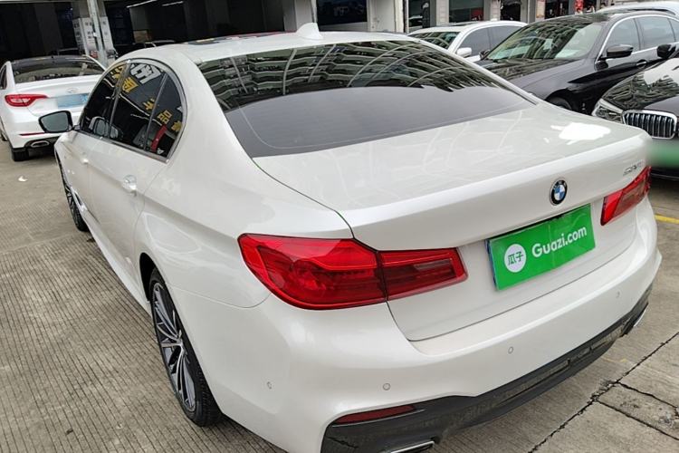 Used BMW 5 Series 2020 530Li Luxury Edition M Sport Package Rear Left 45 Deg