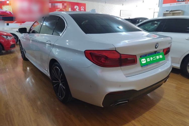 Used BMW 5 Series 2020 530Li Luxury Edition M Sport Package Rear Left 45 Deg