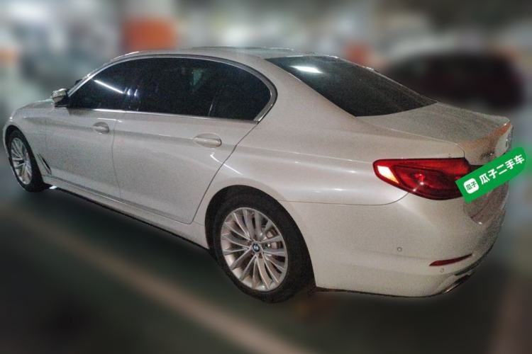 Used BMW 5 Series 2020 530Li Luxury Edition Premium Package Rear Left 45 Deg