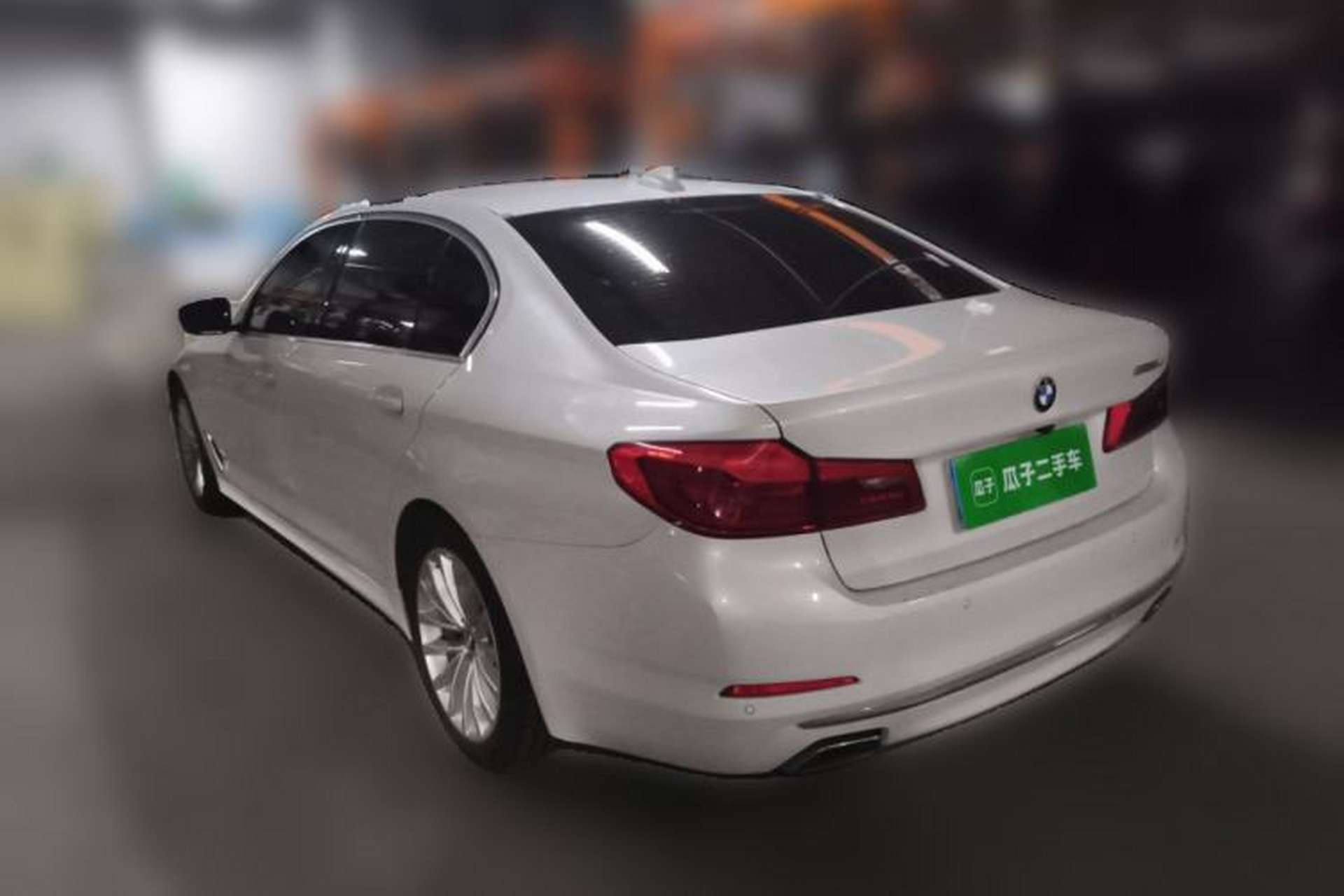 Used BMW 5 Series 2020 525Li Luxury Package Rear Left 45 Deg