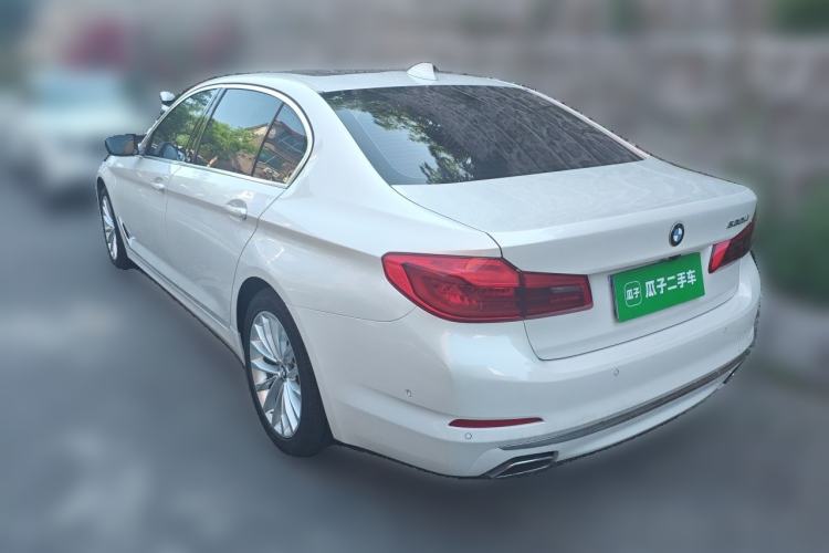 Used BMW 5 Series 2020 530Li Luxury Edition Premium Package Rear Left 45 Deg