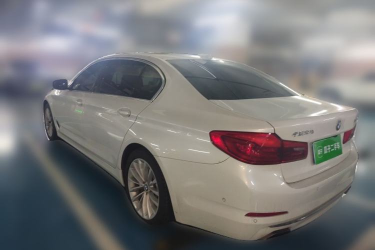 Used BMW 5 Series 2020 530Li Luxury Edition Premium Package Rear Left 45 Deg