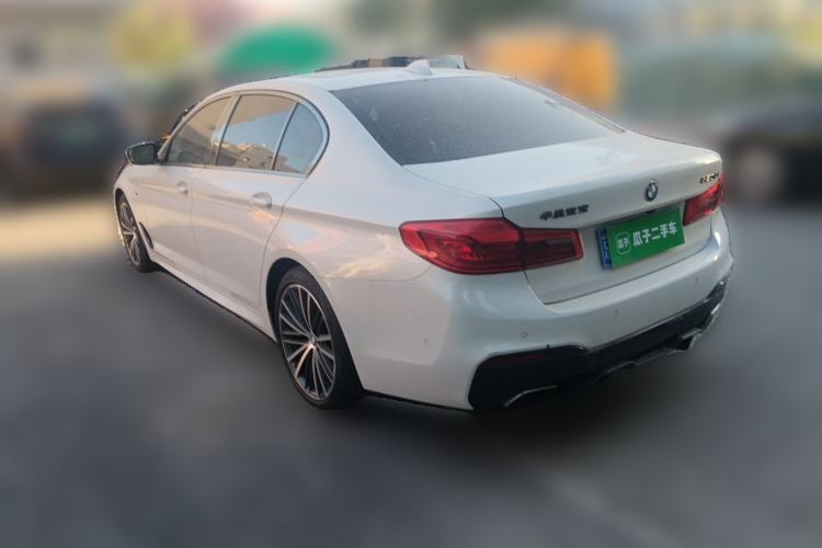 Used BMW 5 Series 2020 530Li Luxury Edition M Sport Package Rear Left 45 Deg