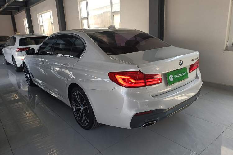 Used BMW 5 Series 2020 530Li Leading Model M Sport Package Rear Left 45 Deg