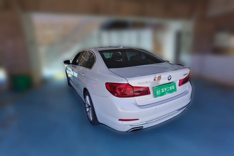 Used BMW 5 Series 2020 530Li Leading Edition Luxury Package Rear Left 45 Deg