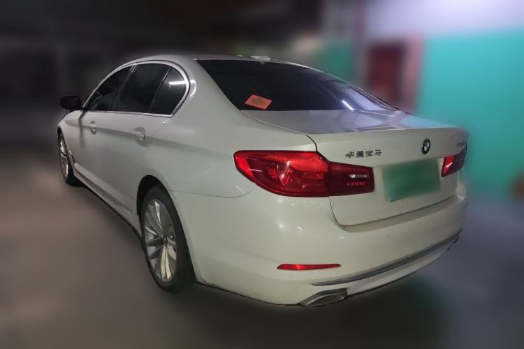 Used BMW 5 Series 2020 530Li Leading Edition Luxury Package Rear Left 45 Deg