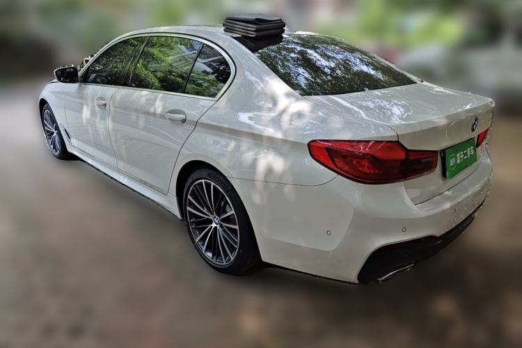 Used BMW 5 Series 2020 530Li Luxury Edition M Sport Package Rear Left 45 Deg