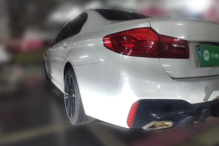 Used BMW 5 Series 2020 530Li Luxury Edition M Sport Package Rear Left 45 Deg