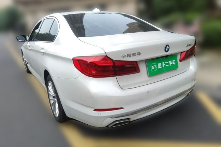 Used BMW 5 Series 2020 530Li Leading Edition Luxury Package Rear Left 45 Deg