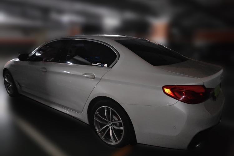 Used BMW 5 Series 2020 525Li M Sport Package Rear Left 45 Deg