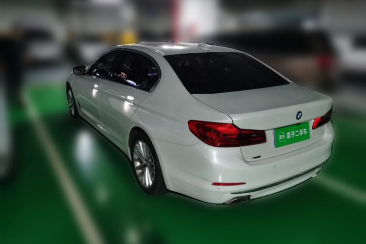 Used BMW 5 Series 2020 530Li Luxury Edition Premium Package Rear Left 45 Deg