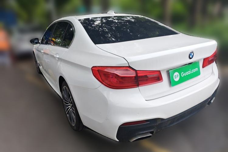 Used BMW 5 Series 2020 530Li Leading Model M Sport Package Rear Left 45 Deg