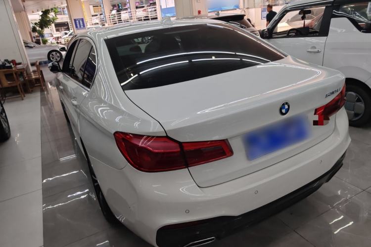 Used BMW 5 Series 2020 530Li Luxury Edition M Sport Package Rear Left 45 Deg