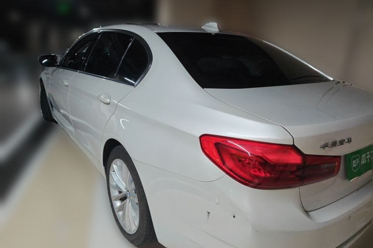 Used BMW 5 Series 2020 525Li Luxury Package Rear Left 45 Deg