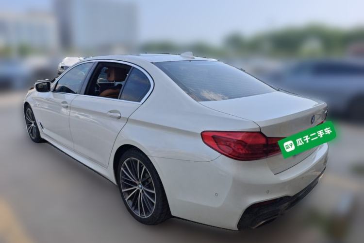 Used BMW 5 Series 2020 530Li Luxury Edition M Sport Package Rear Left 45 Deg