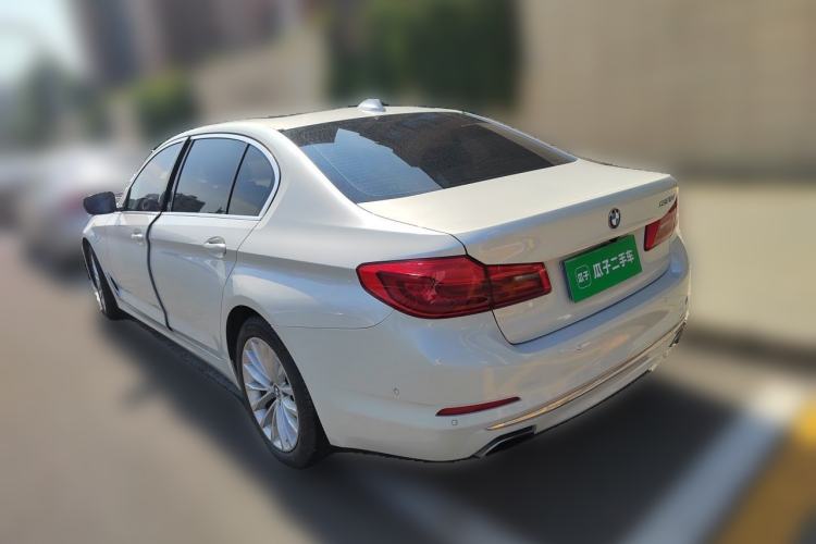Used BMW 5 Series 2020 530Li Luxury Edition Premium Package Rear Left 45 Deg