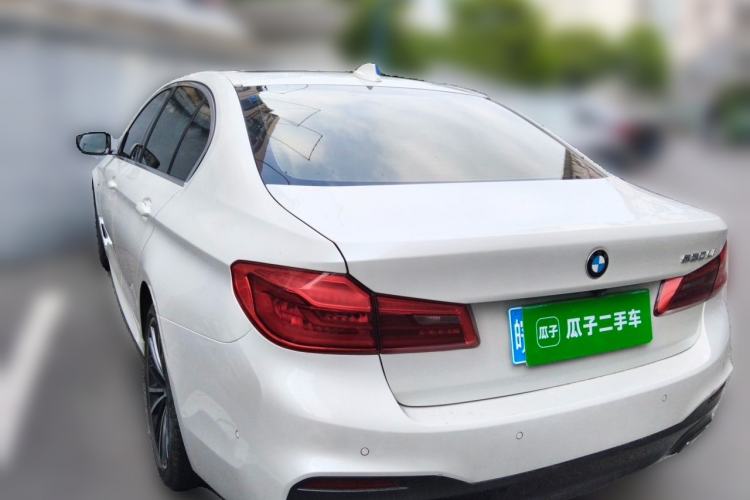 Used BMW 5 Series 2020 530Li Leading Model M Sport Package Rear Left 45 Deg