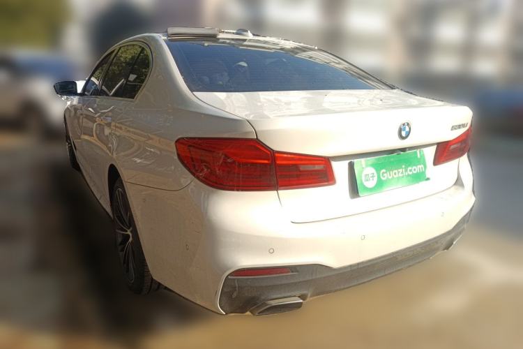 Used BMW 5 Series 2020 530Li Leading Model M Sport Package Rear Left 45 Deg