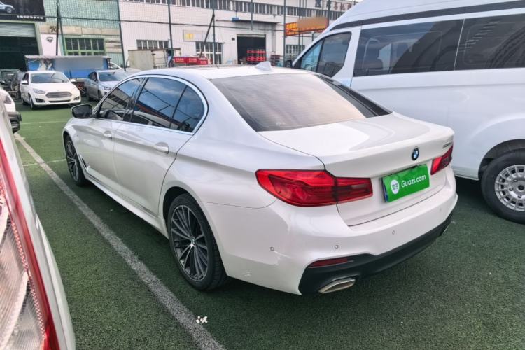 Used BMW 5 Series 2020 530Li Leading Model M Sport Package Rear Left 45 Deg