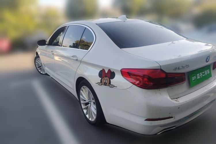 Used BMW 5 Series 2020 525Li Luxury Package Rear Left 45 Deg